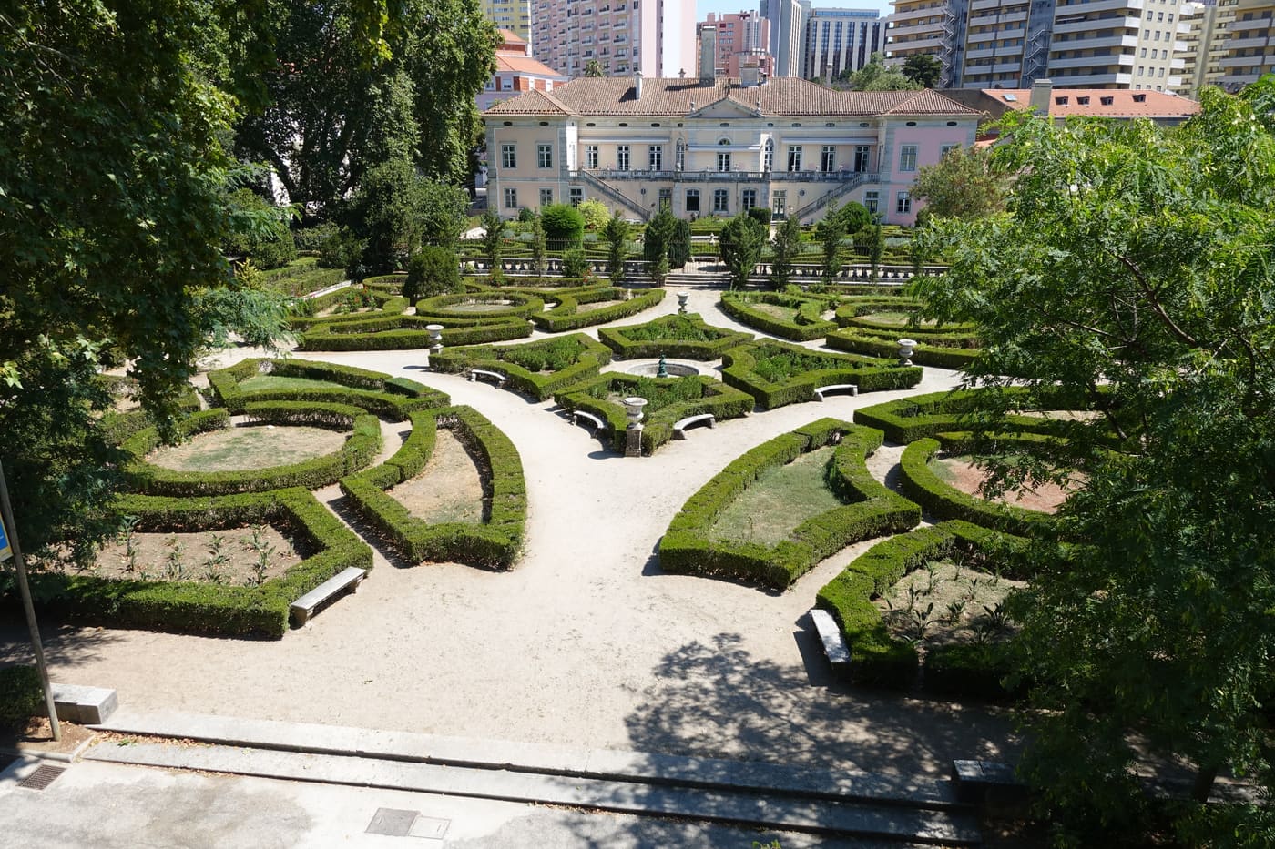 Garden of the Palace of Laranjeiras