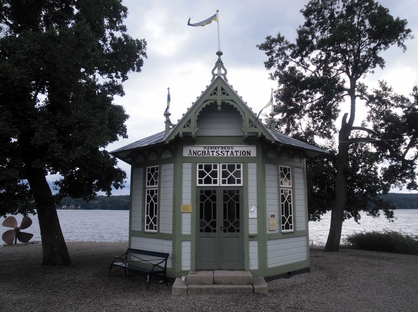 Mariefreds ångbåtsbrygga