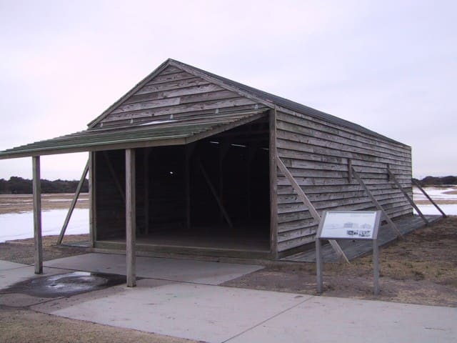 Reconstructed 1903 Camp Buildings