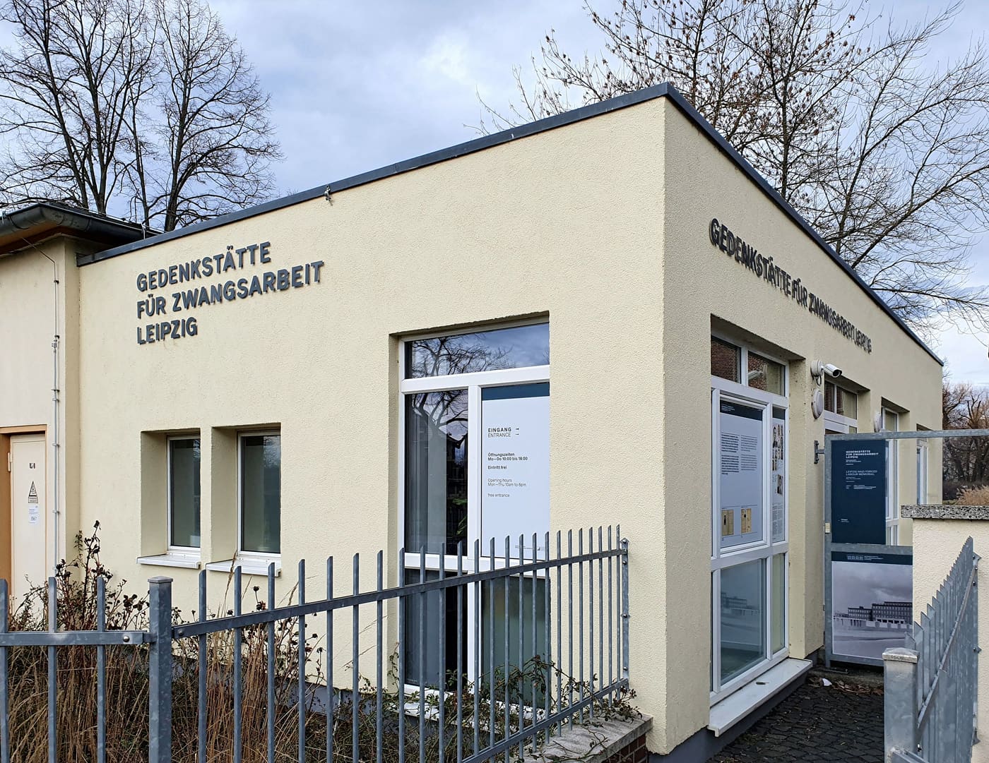 Leipzig nazi forced labour memorial