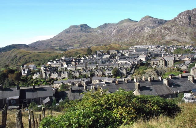 Ffestiniog: its Slate Mines and Quarries, ‘city of slates’ and Railway to Porthmadog