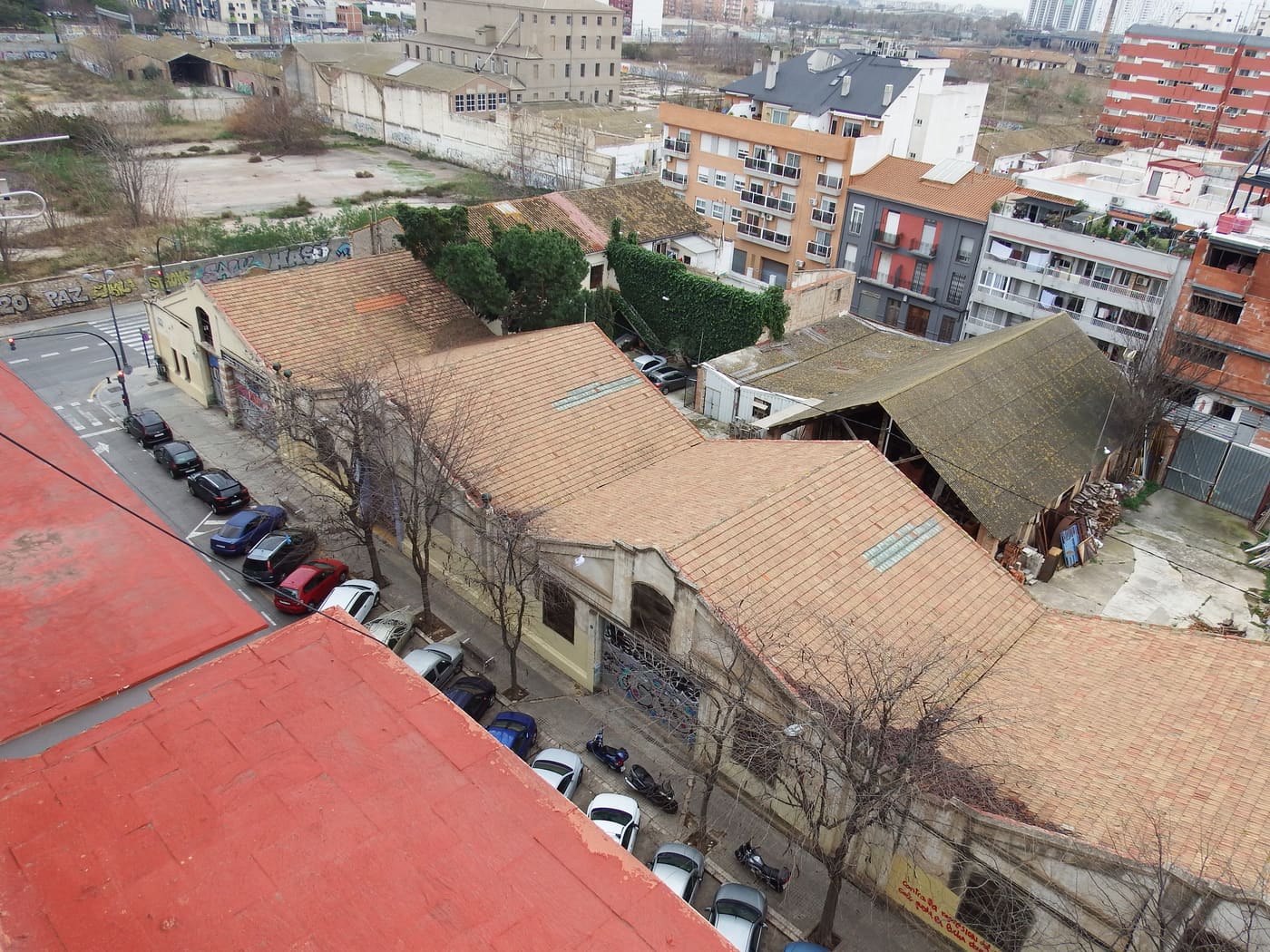 Adjoining Industrial Buildings at 1-13 Joaquín Navarro street, Valencia