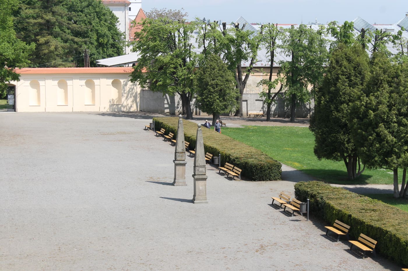 Zámecká zahrada in Vyškov