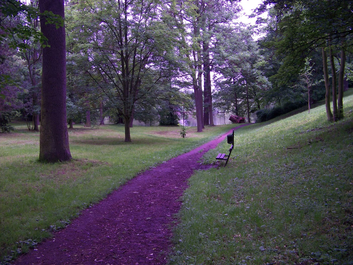 Teplice Castle Garden