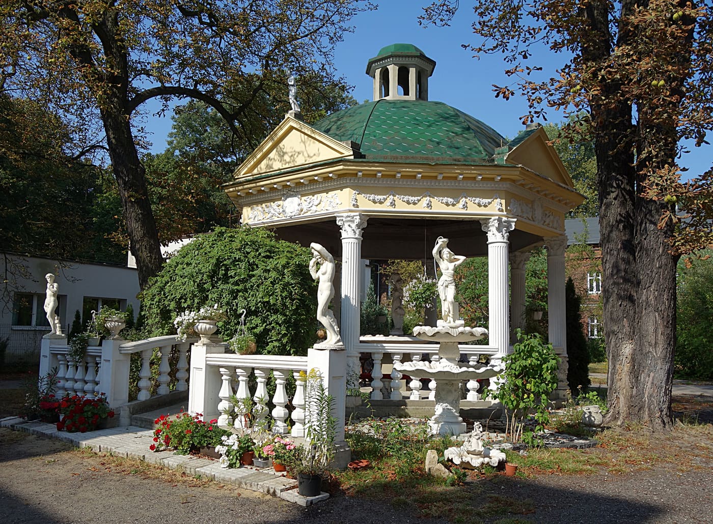 Dietl's palace complex in Sosnowiec