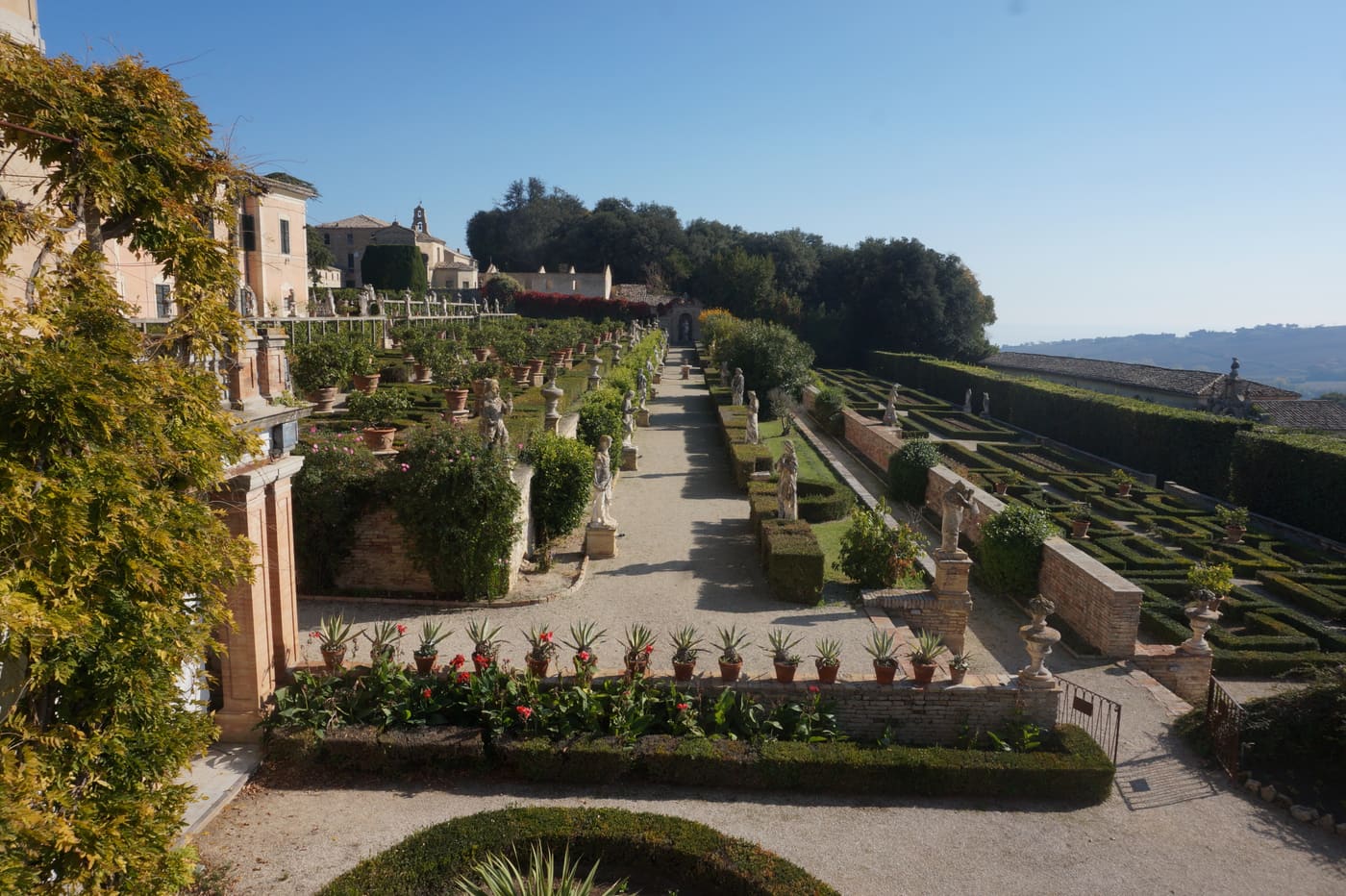 Garden of Villa Buonaccorsi