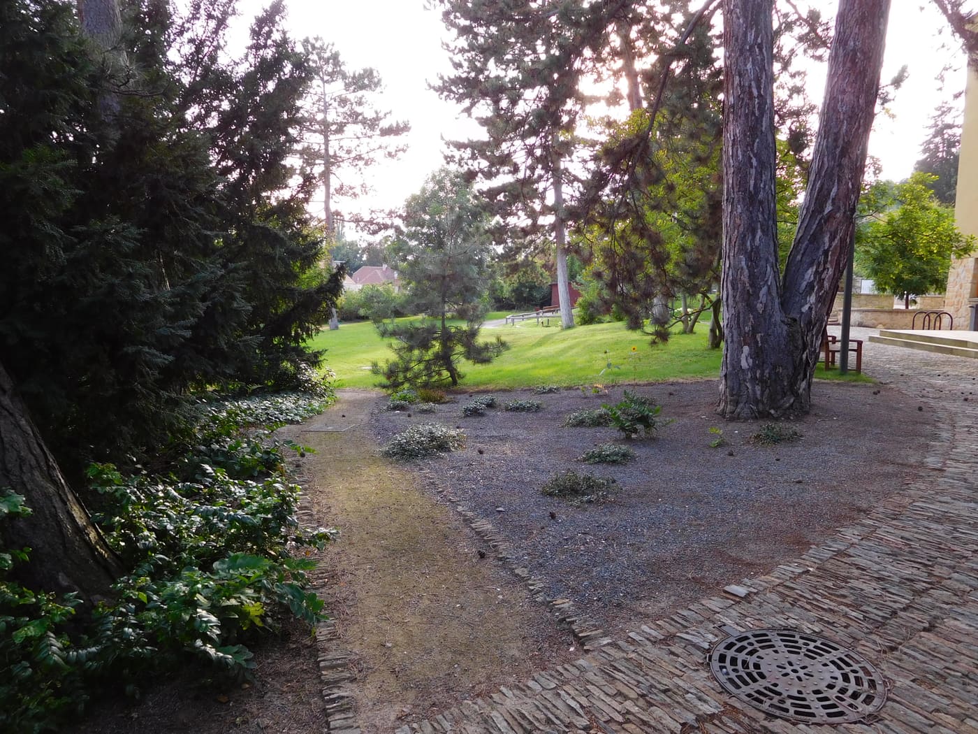 Municipal garden Praha-Troja