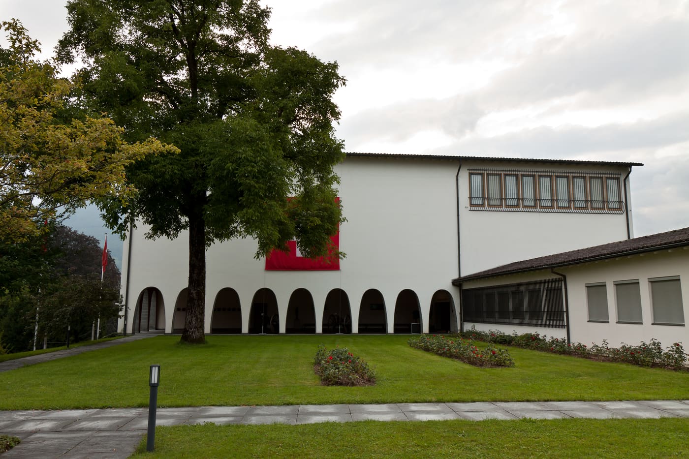 Garden of the Museum of the Swiss Charters of Confederation