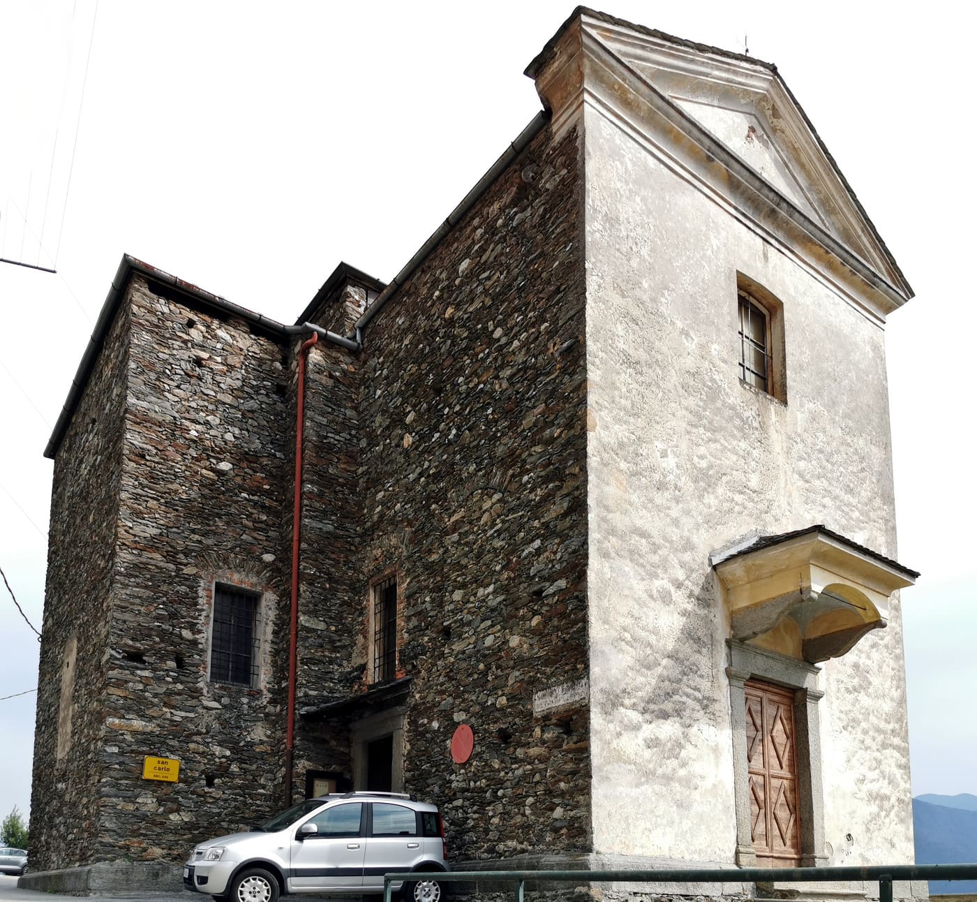 church and bell tower of San Carlo