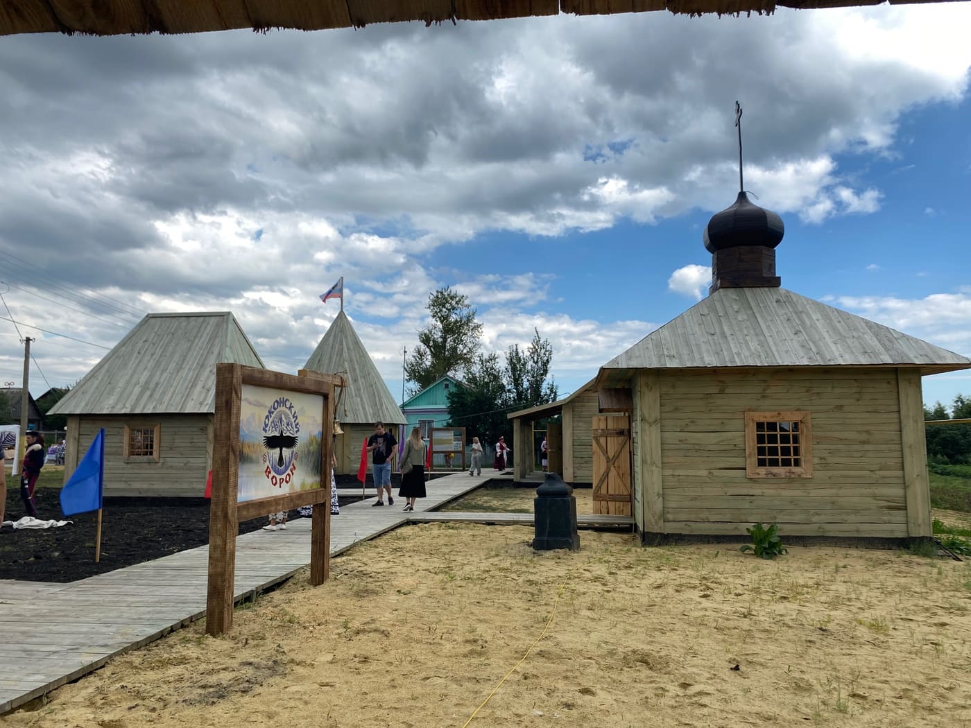 Reconstruction of St. Michael Redoubt, Nikolaevka