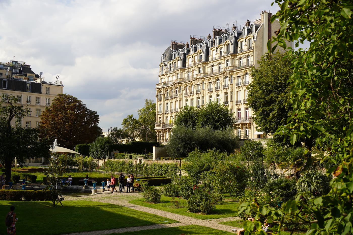Garden of the Institute of Young Deaf