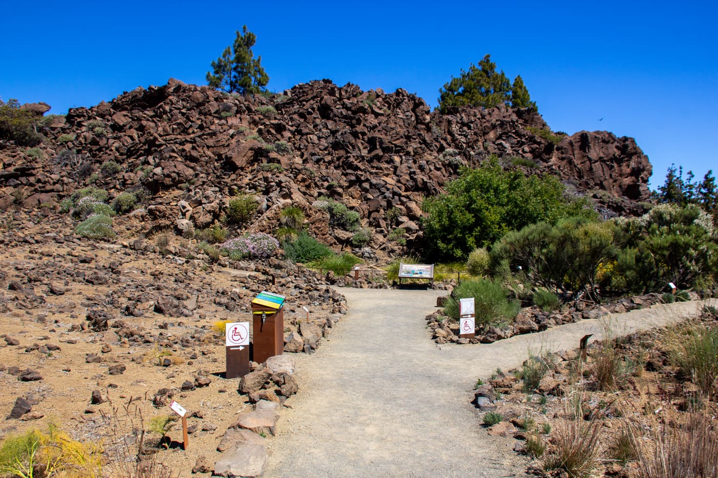 Garden of the El Portillo Visitor Center