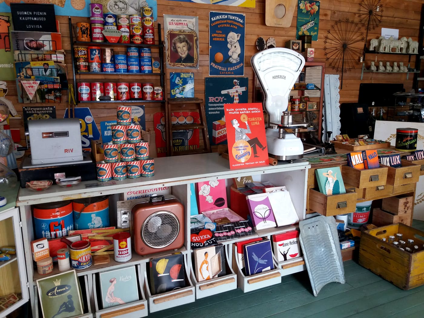 Finland's smallest shop museum