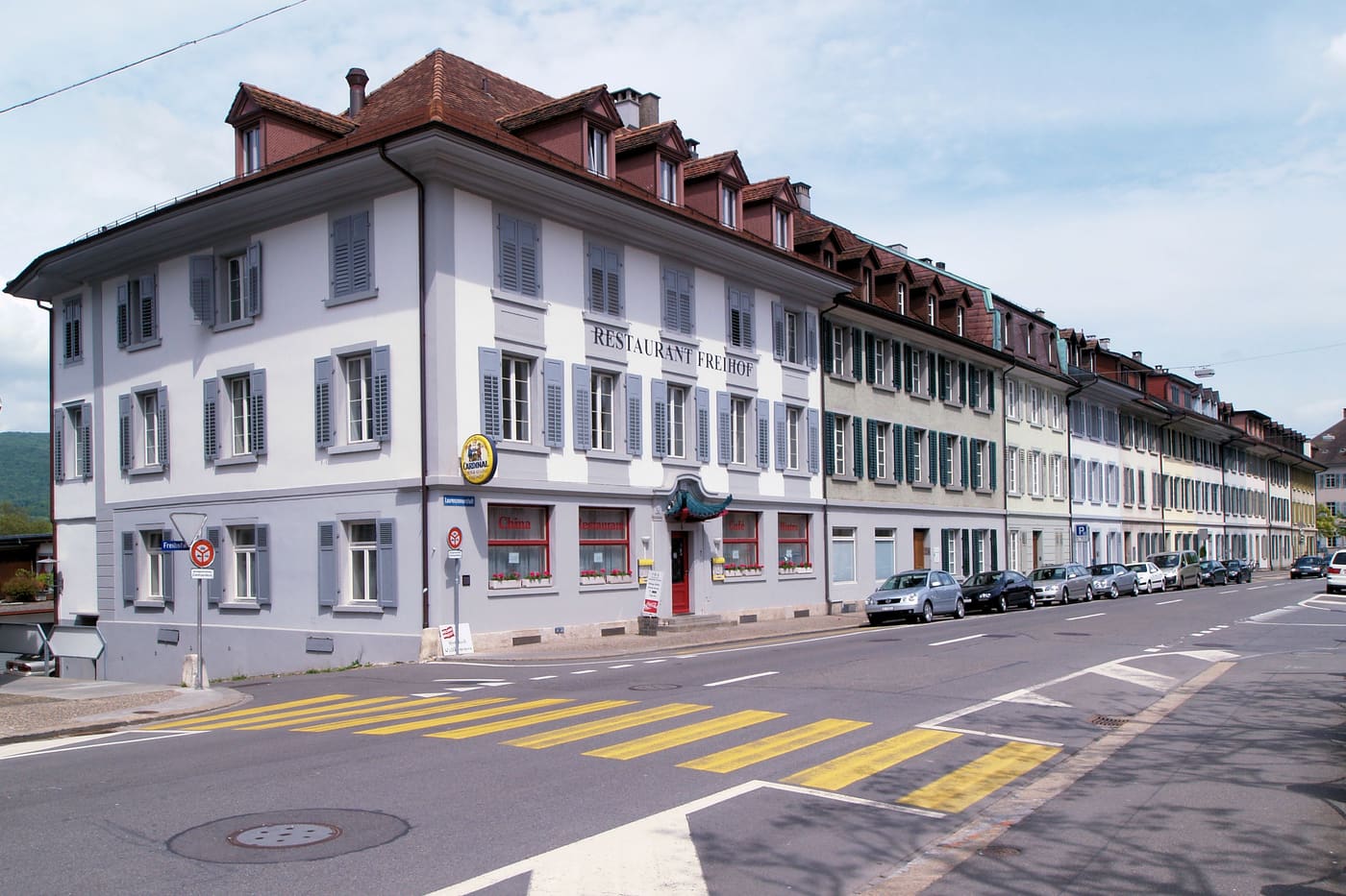 Houses Laurenzenvorstadt (eastern row)