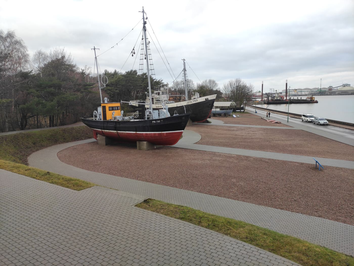 Fishing Ship Exposition in Smiltynė