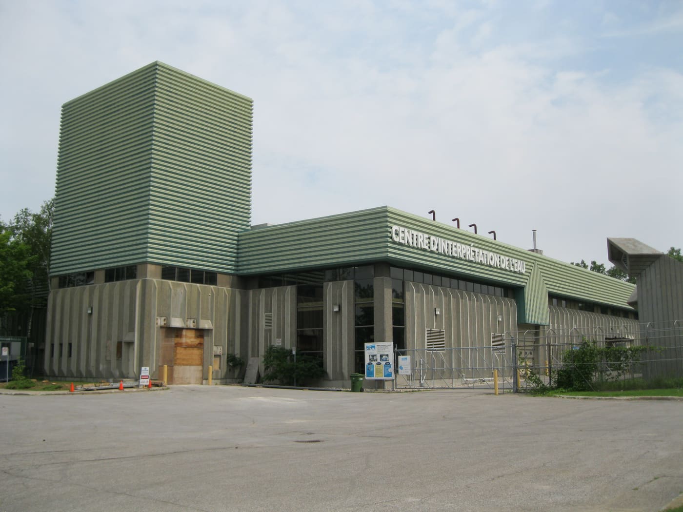 Water interpretation center