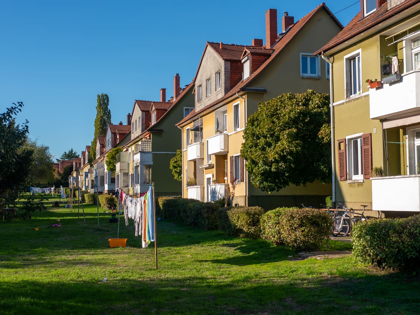 Ensemble Damaschkestraße area