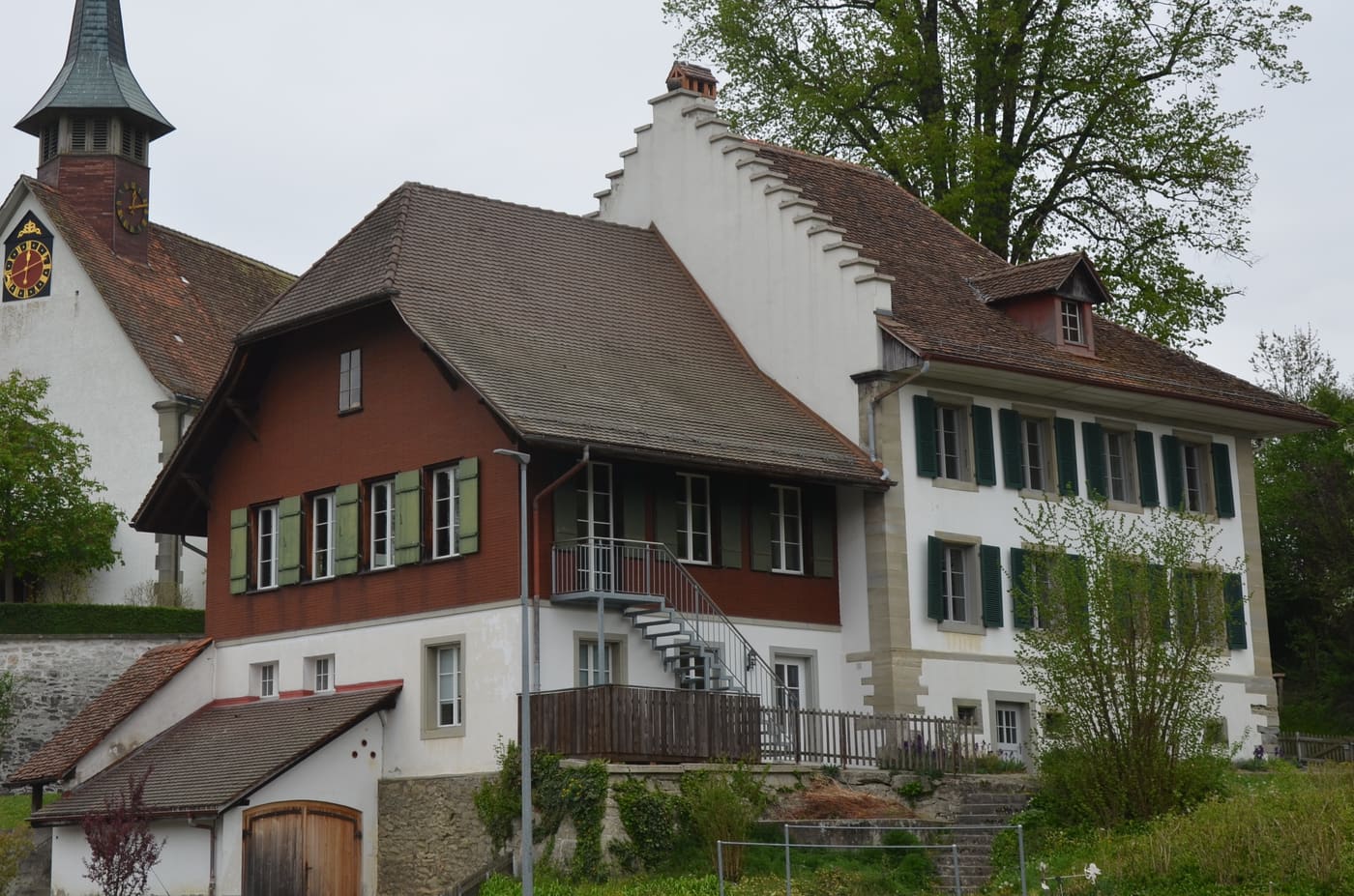 Rectory, Pastor's Barn and Granary of the Church