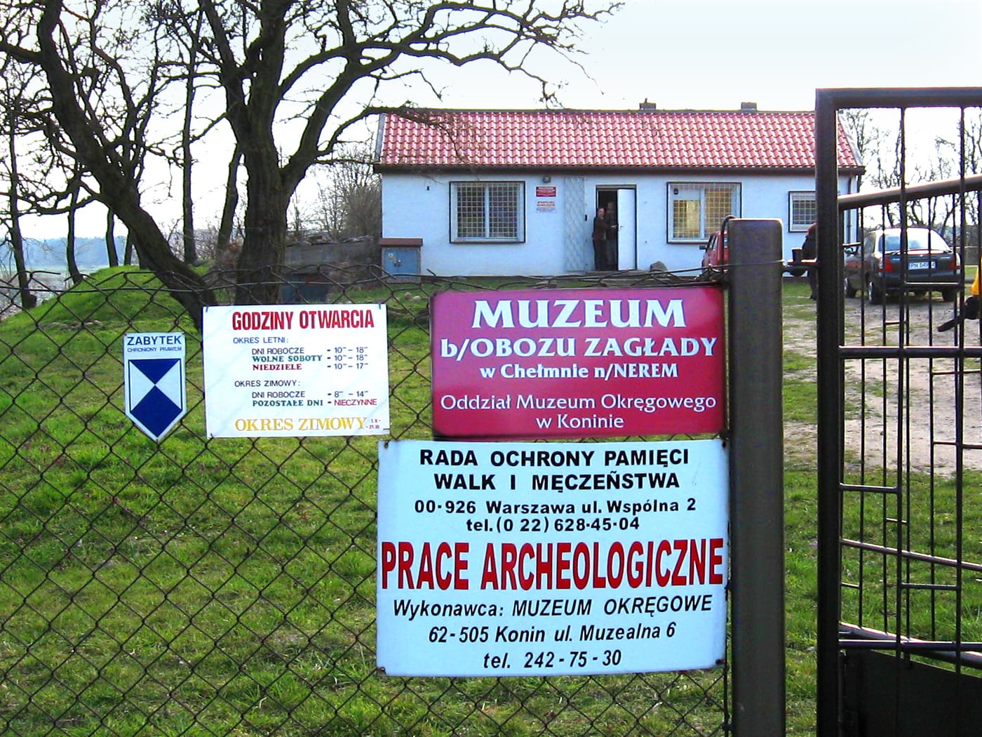 Muzeum byłego niemieckiego Obozu Zagłady Kulmhof w Chełmnie nad Nerem