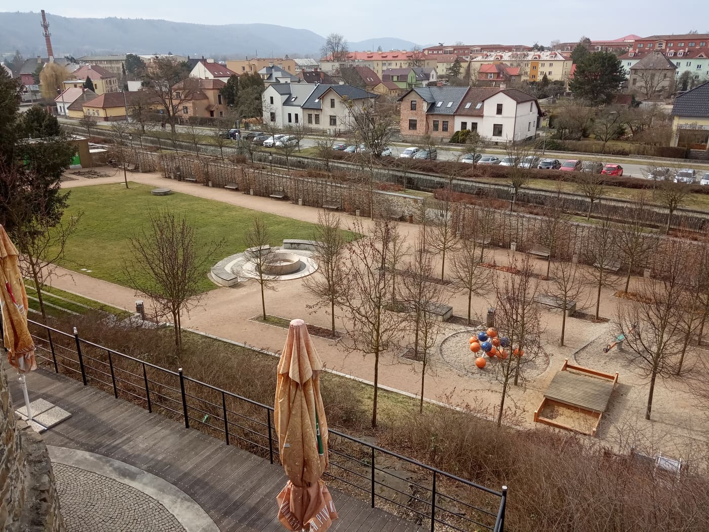 Hranice castle garden