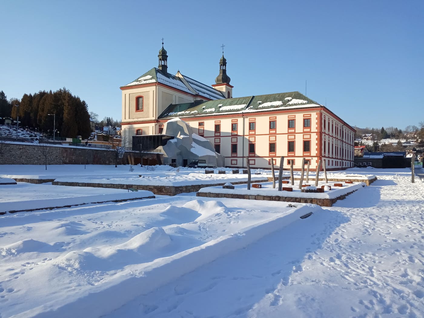 Vrchlabí monastery garden