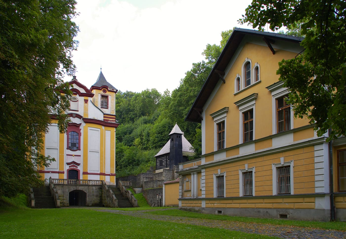 Baroque area Vraclav