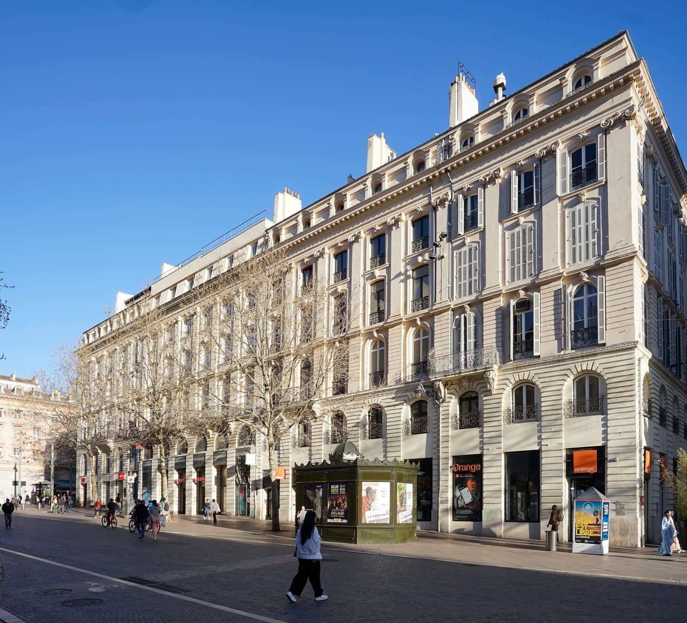 Building ensemble, 30–40 la Canebière, 1 rue Saint-Ferréol, 2–12 cours Saint-Louis