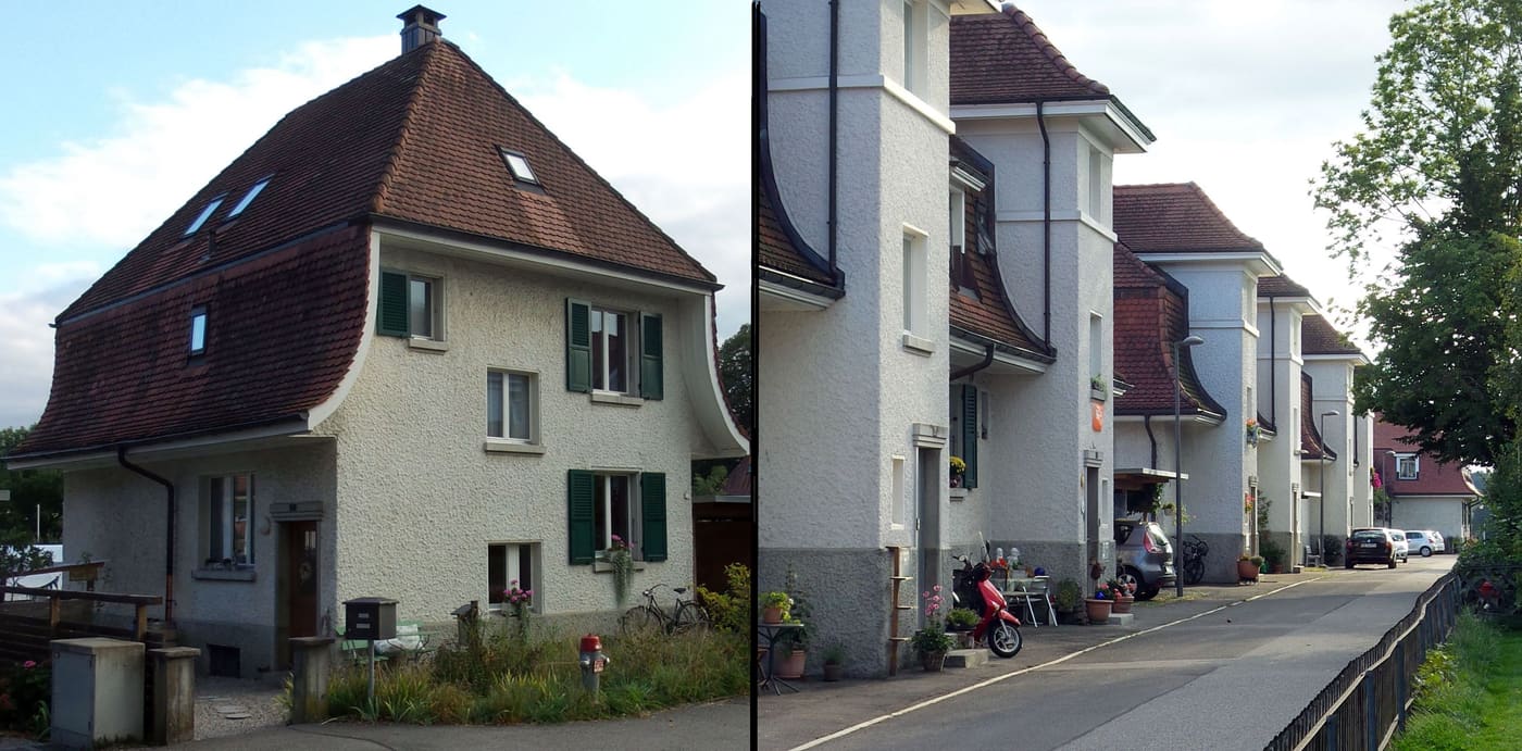 Railroad workers' cooperative housing estate Lerchenbühl (1912)