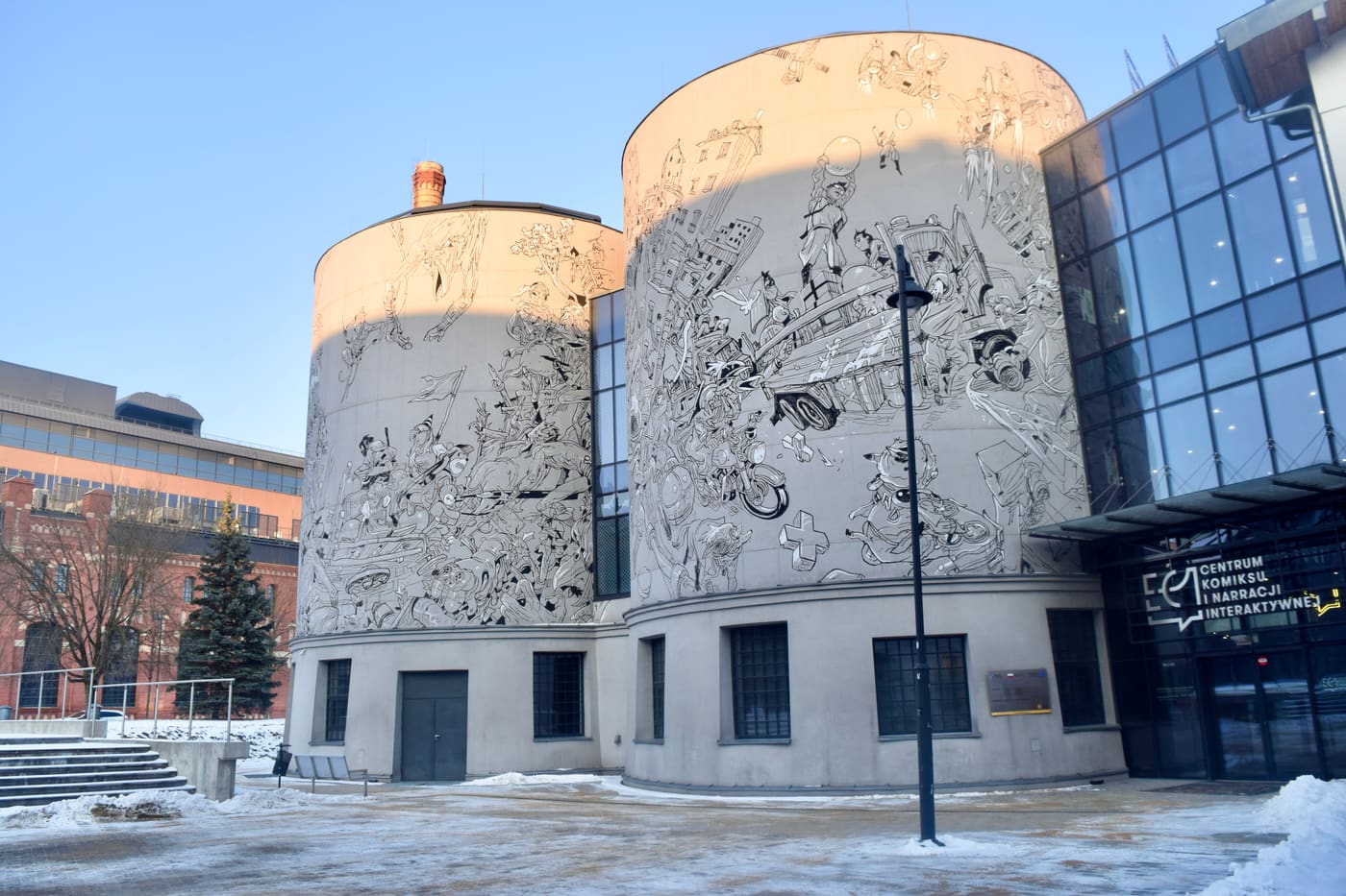 Centre for Comics and Interactive Narrative EC1 in Łódź