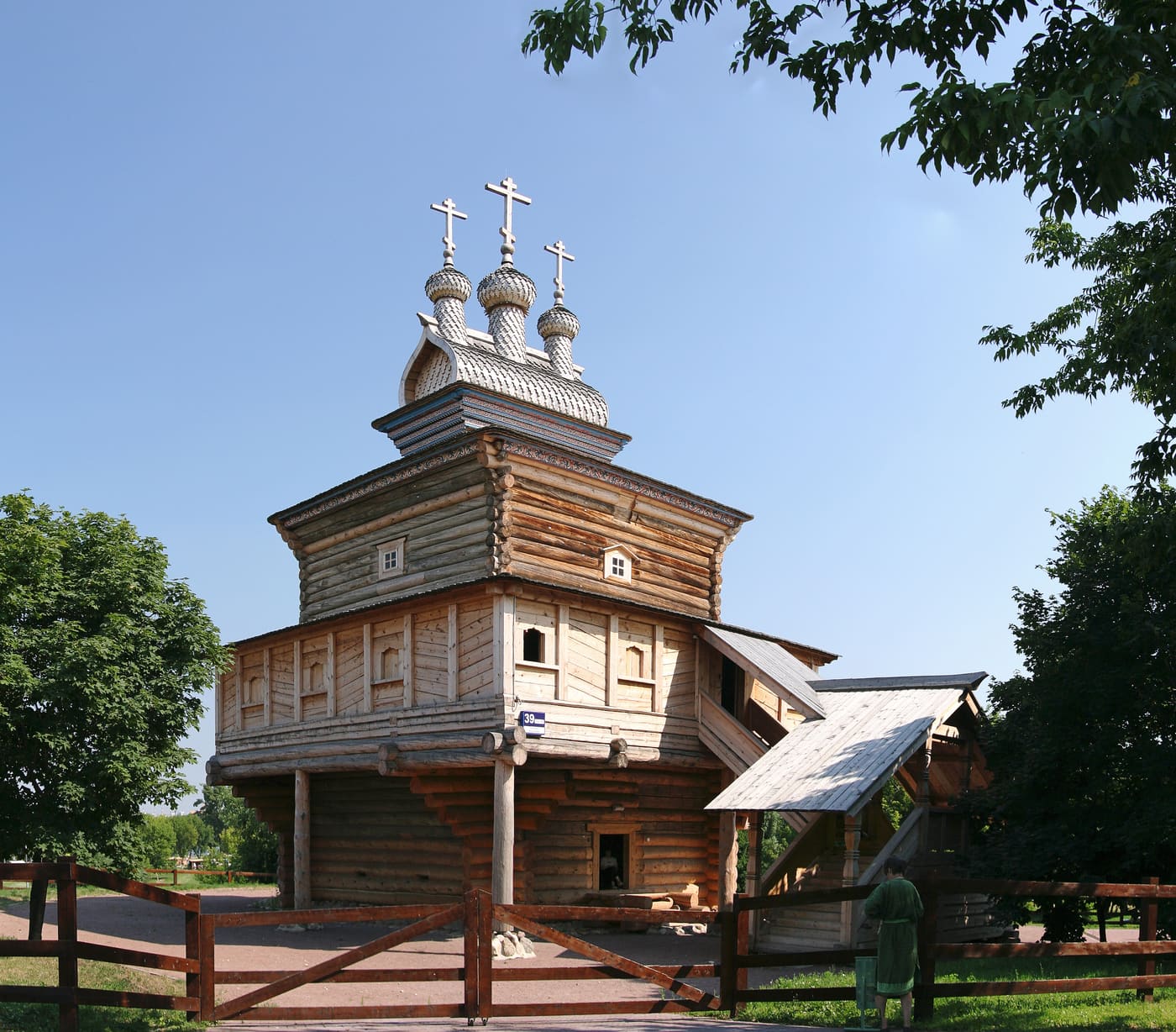 Wooden church of Saint George in Kolomenskoye