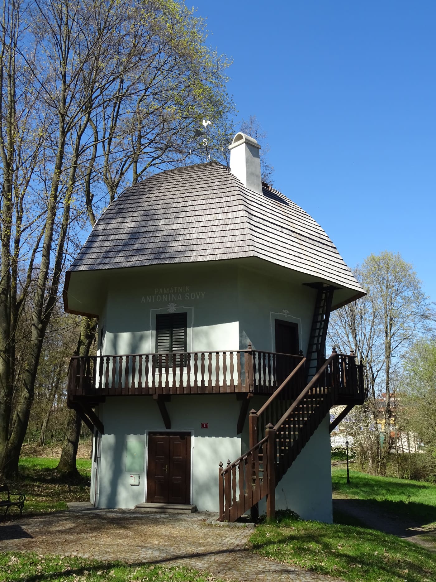 Antonín Sova memorial in Lukavec