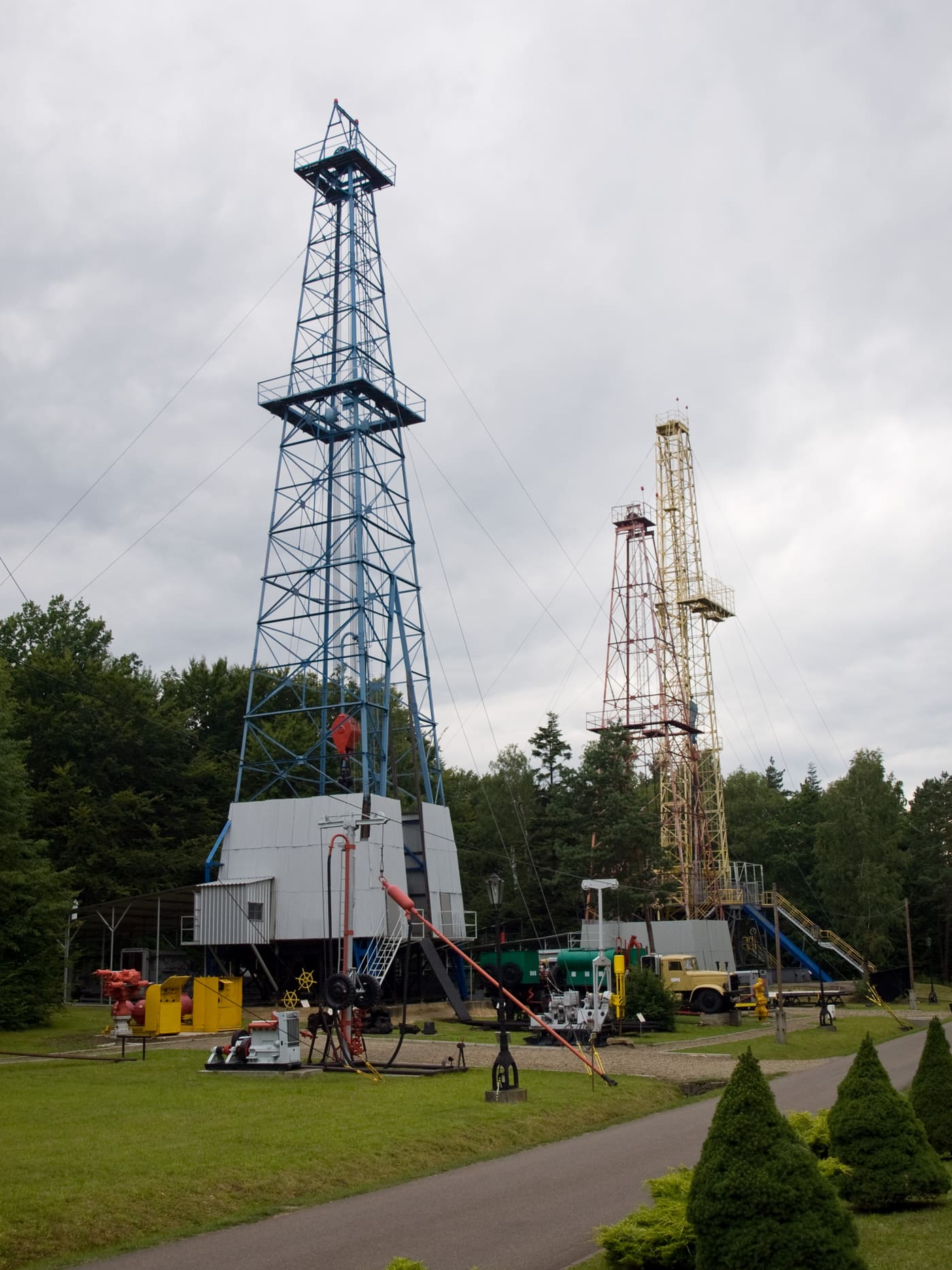 Museum of Oil and Gas Industry in Bóbrka