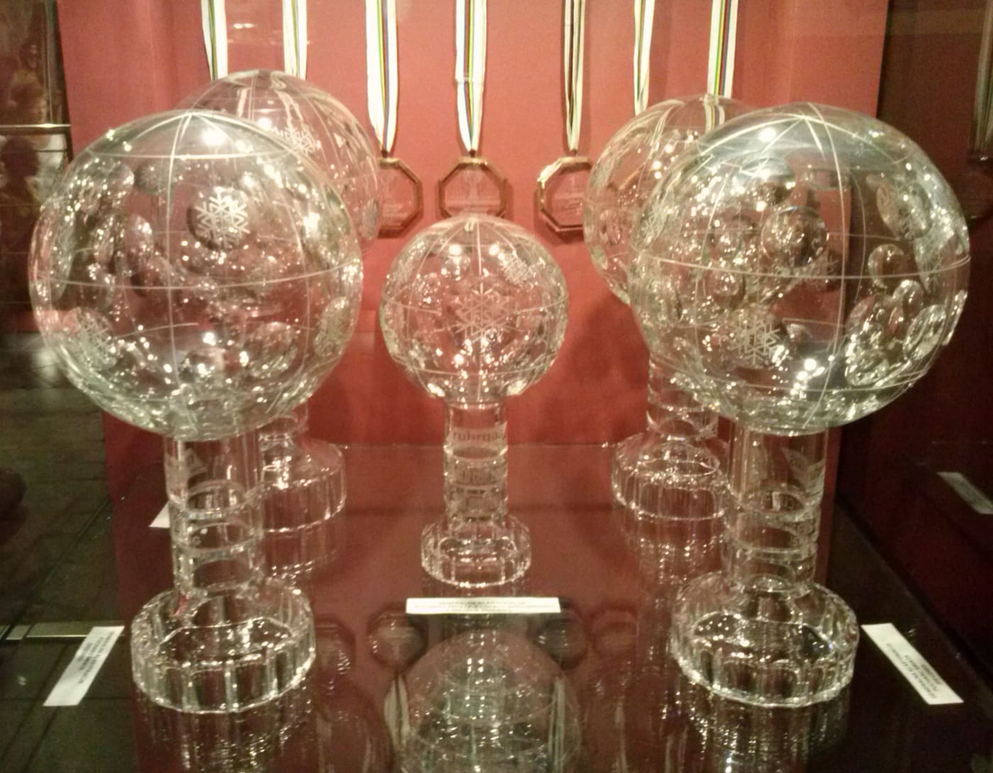 Gallery of Adam Malysz's Sports Trophies
