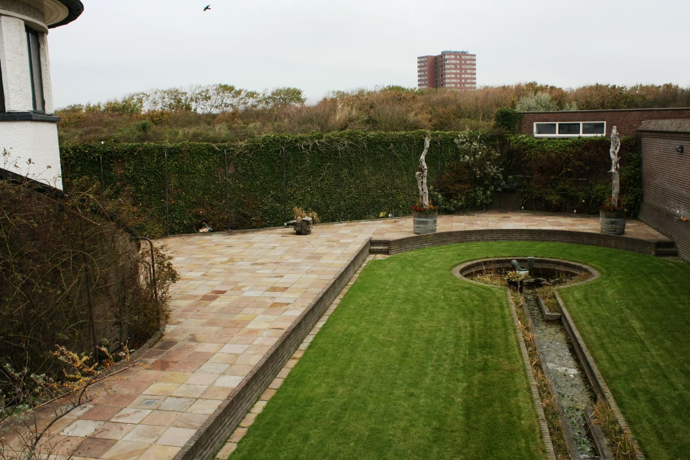 Tuinmuur bij Boulevard Evertsen 290, Vlissingen