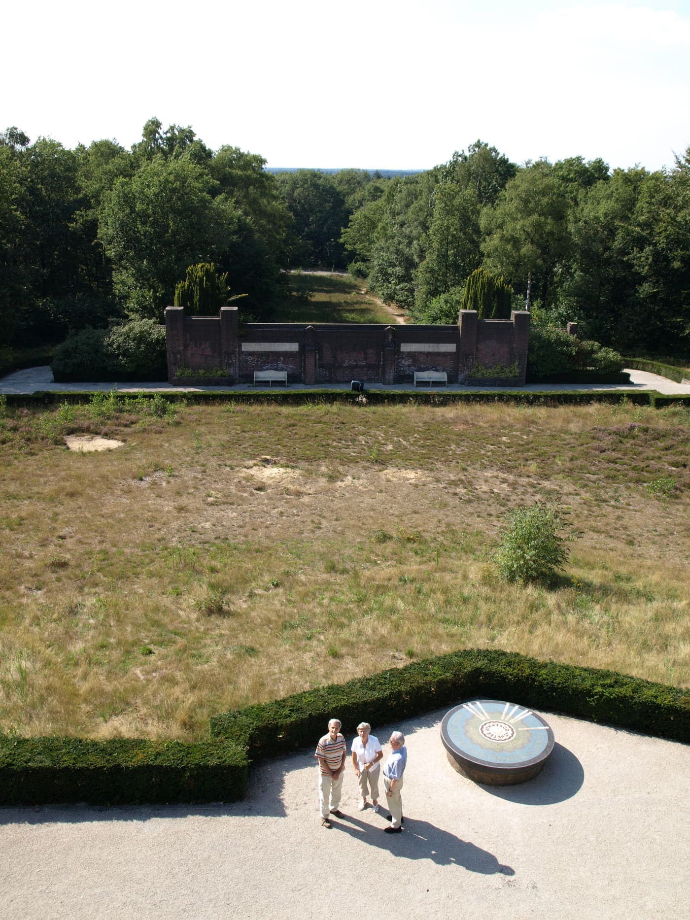 Belgenmonument: garden
