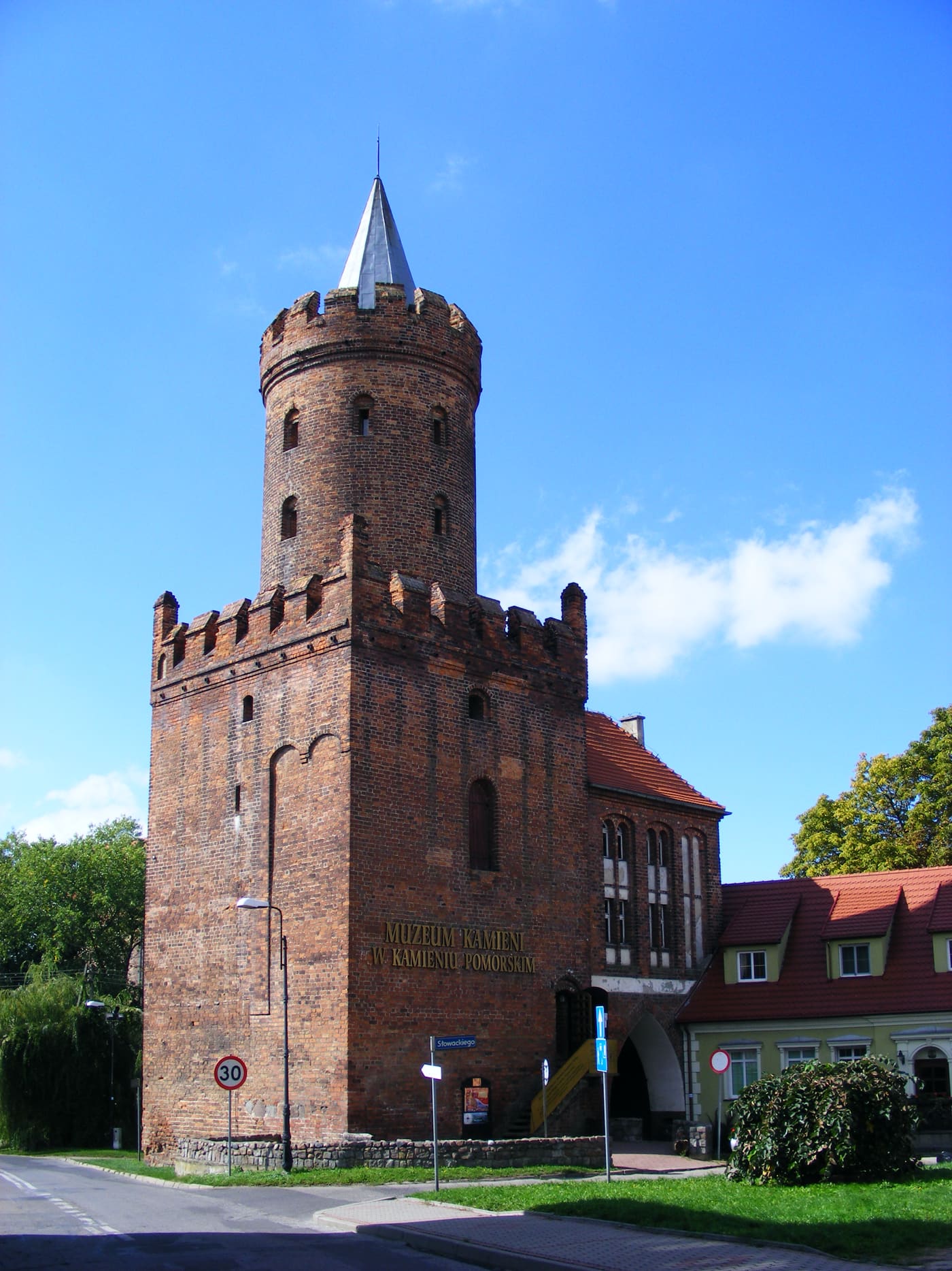 Piast Tower in Kamień Pomorski