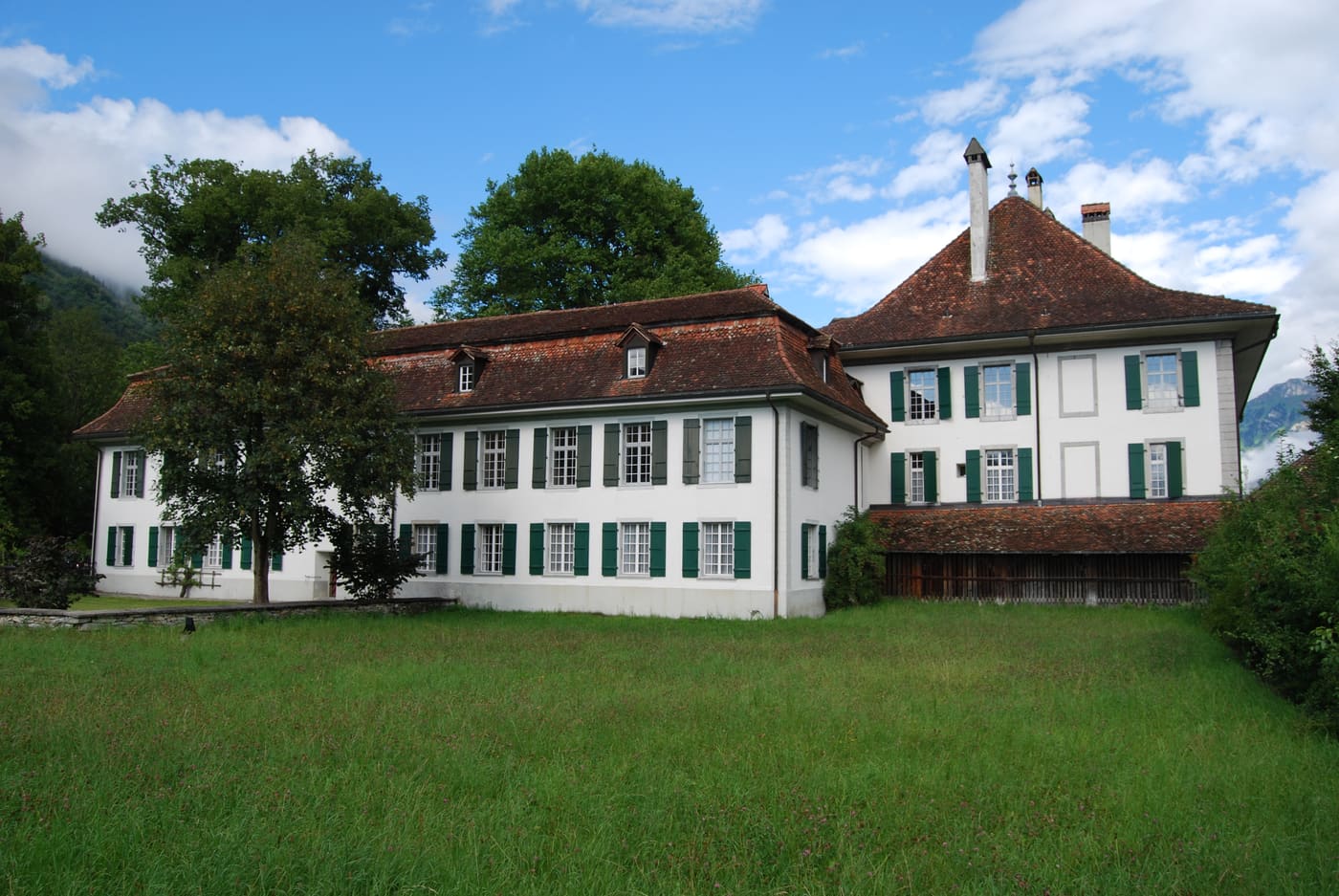 former monastery buildings