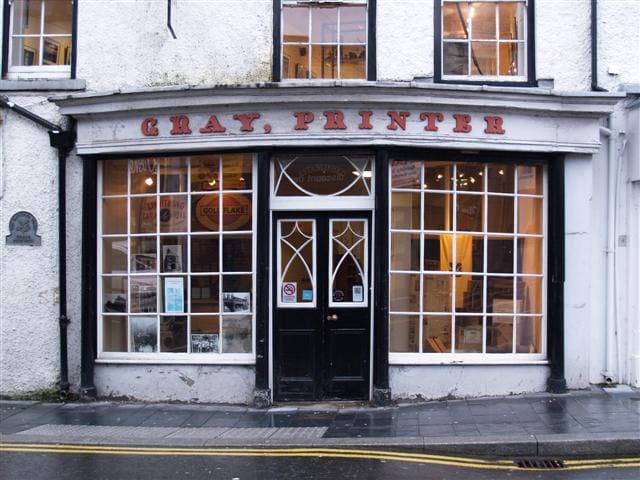 Gray's Stationery Shop (and Printing Presses)
