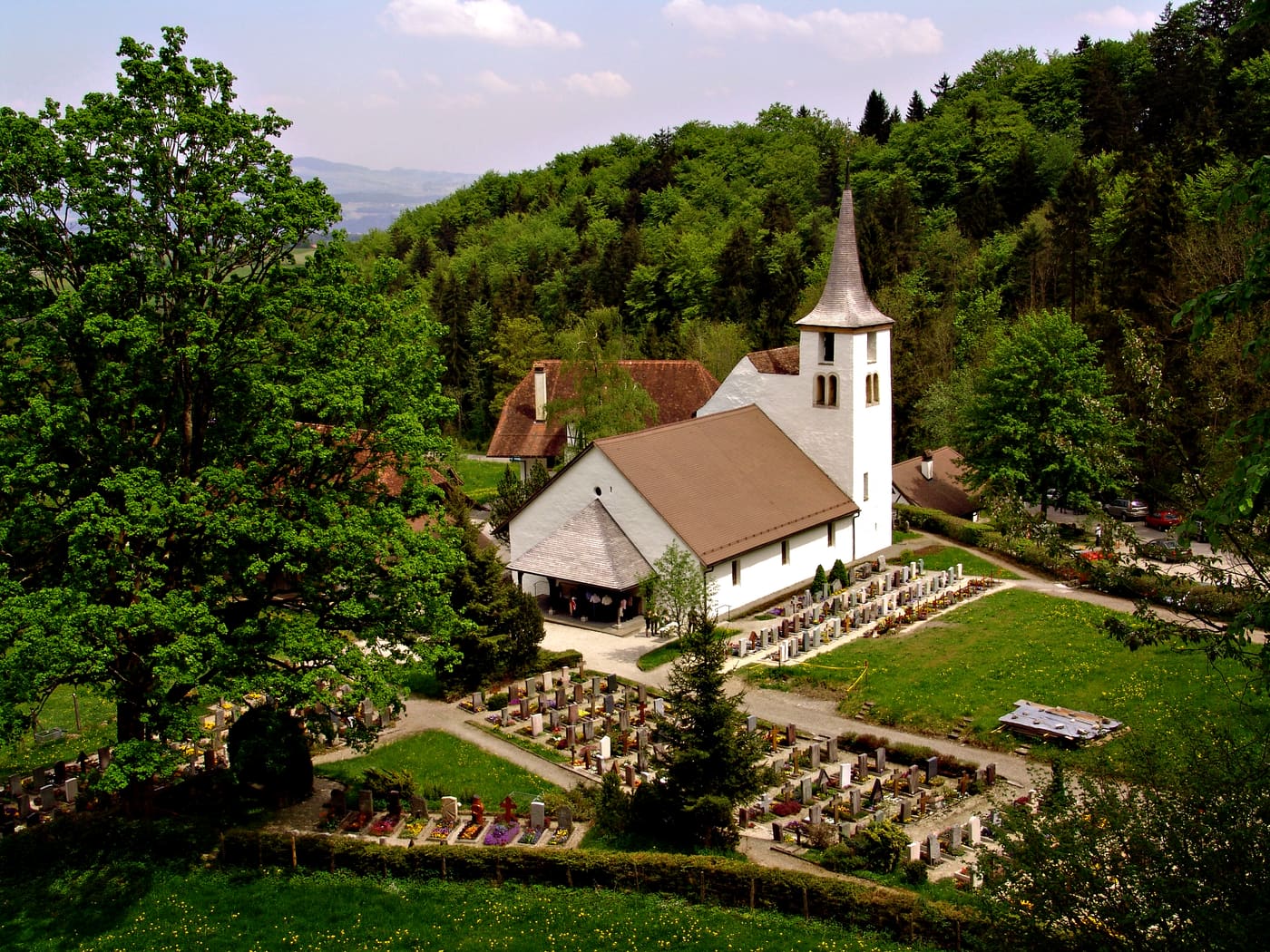 Reformed Church and hamlet