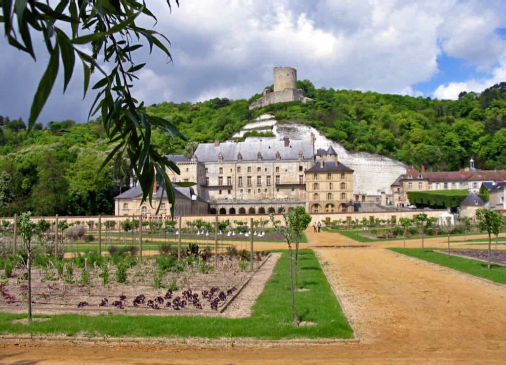 Potager du château de la Roche-Guyon