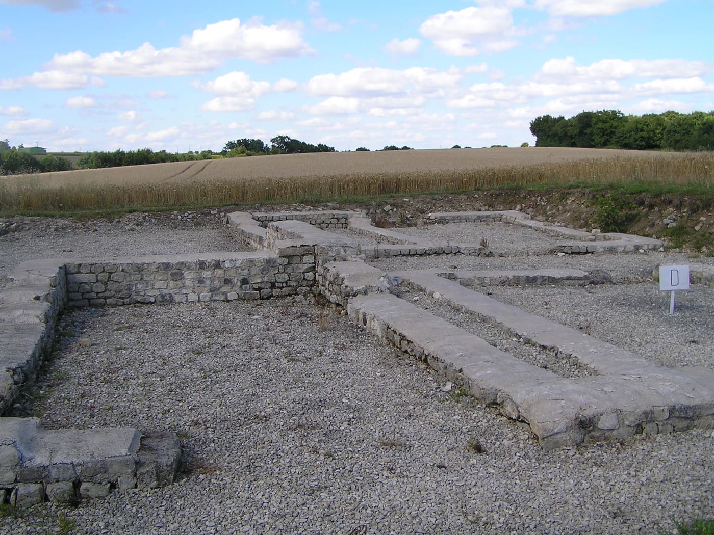 Gallo-Roman villa in Embourie