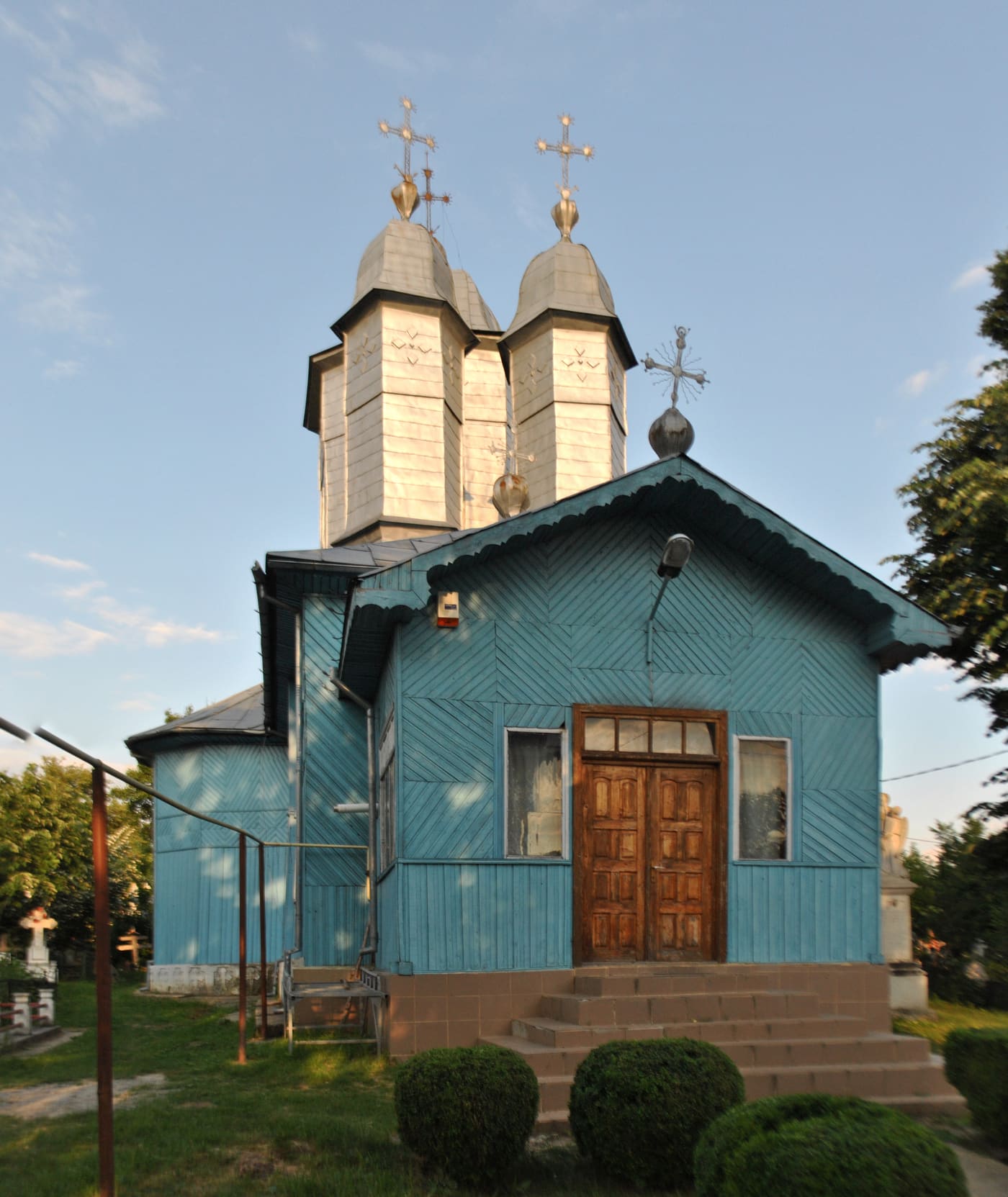 Saint Nicholas' church in Lunca Frumoasă, Buzău