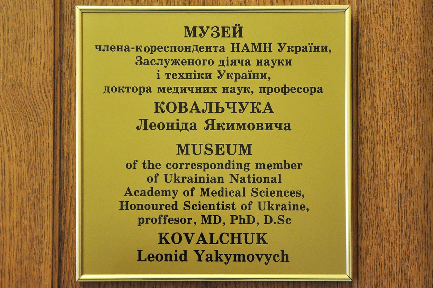 Muzeum of Leonid Kovalchuk