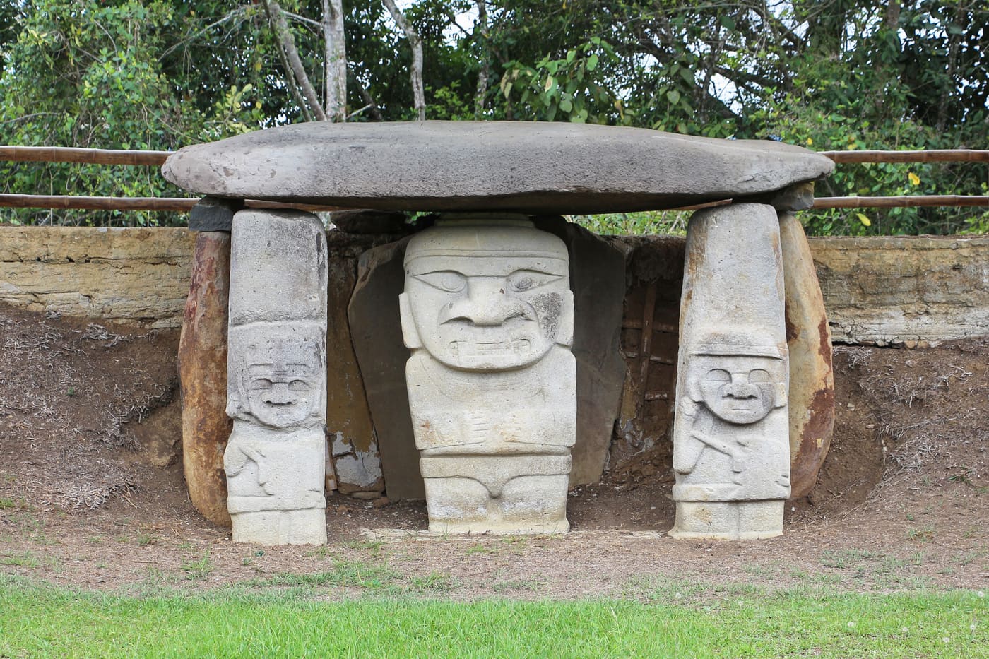 San Agustin archeological park