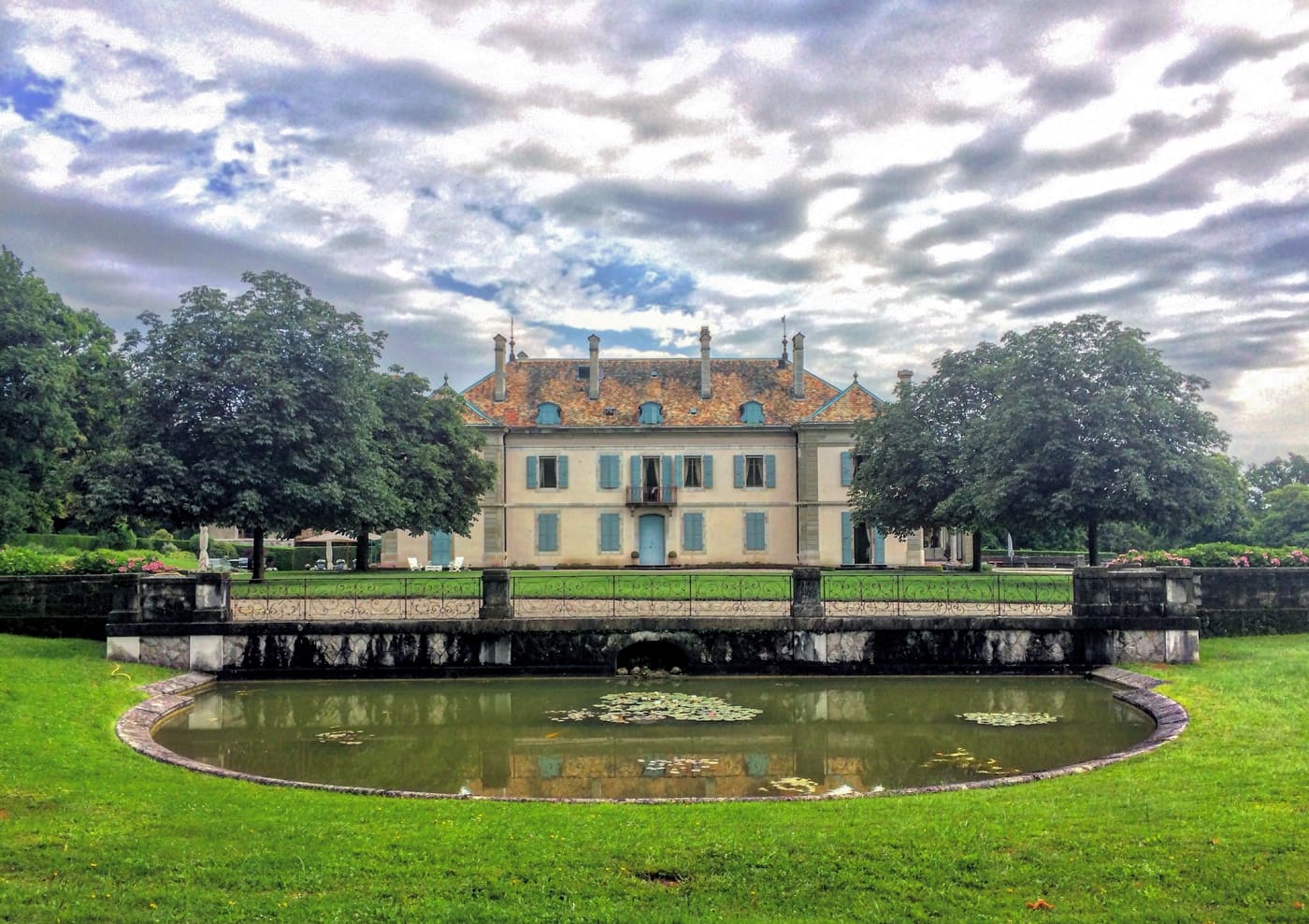 Campagne du Reposoir, with orangery