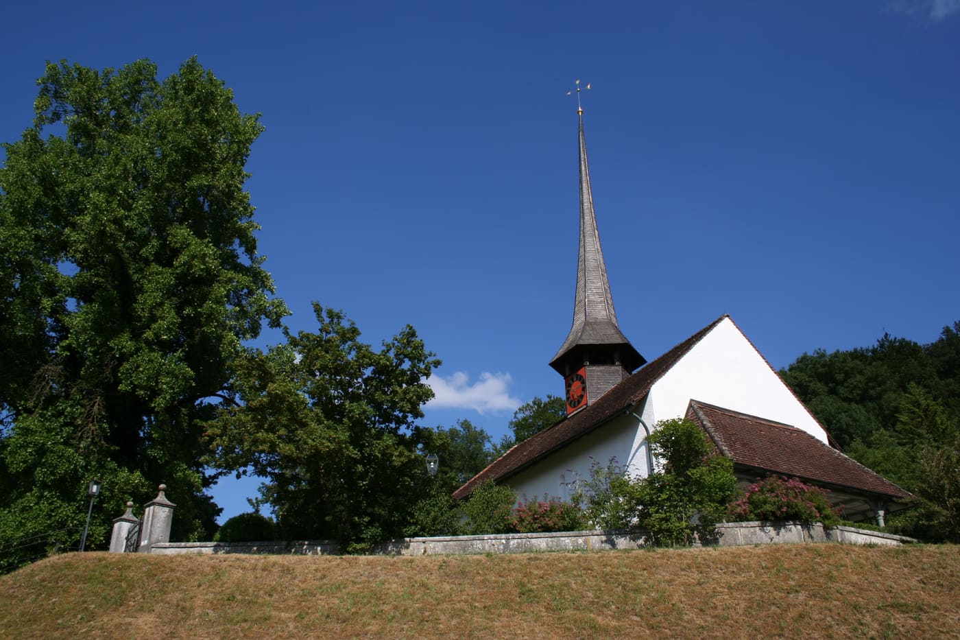 reformed church with rectory
