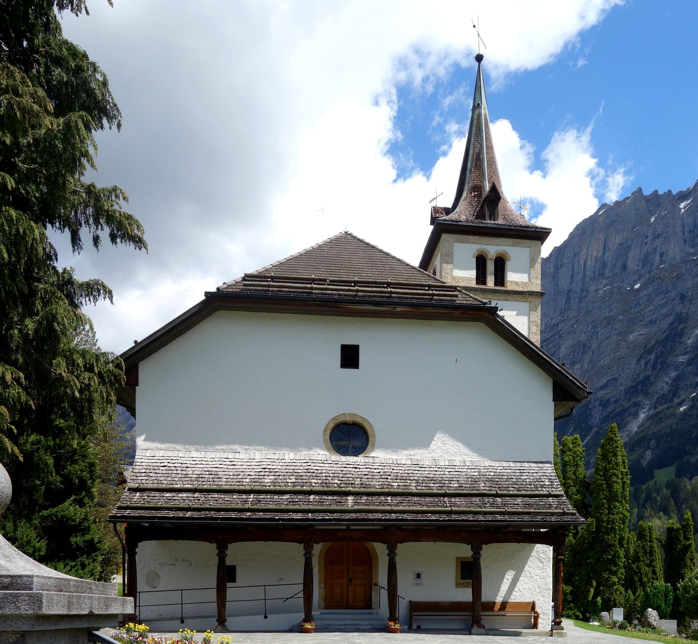 Reformed Church, Parsonage, Barn and Outbuildings