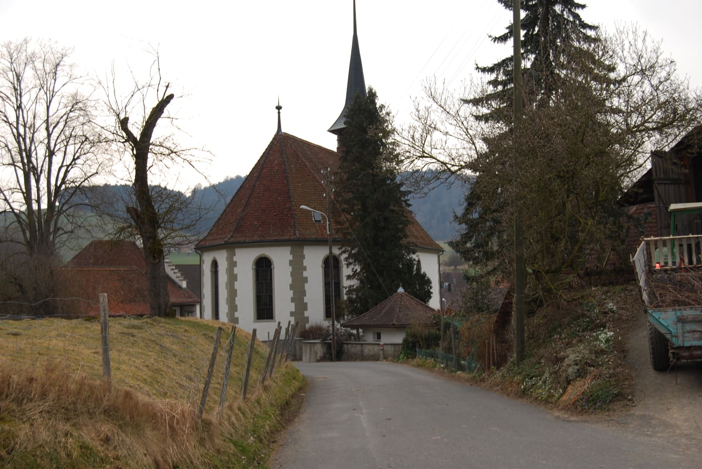 Reformed Church, Rectory, Pastor's Barn and Granary
