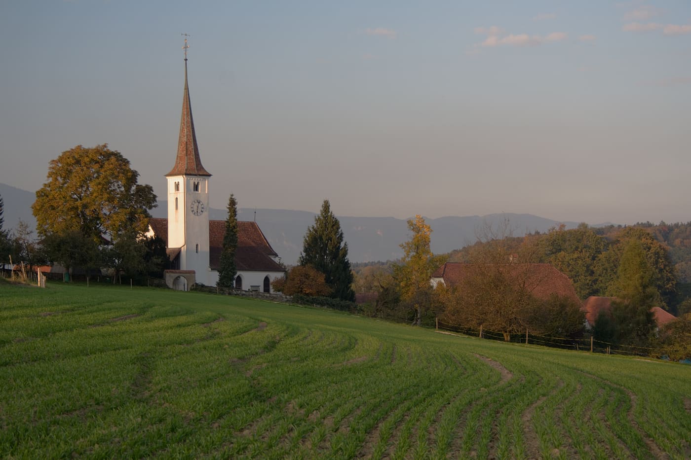Reformed Church and Rectory, freestanding Belfry