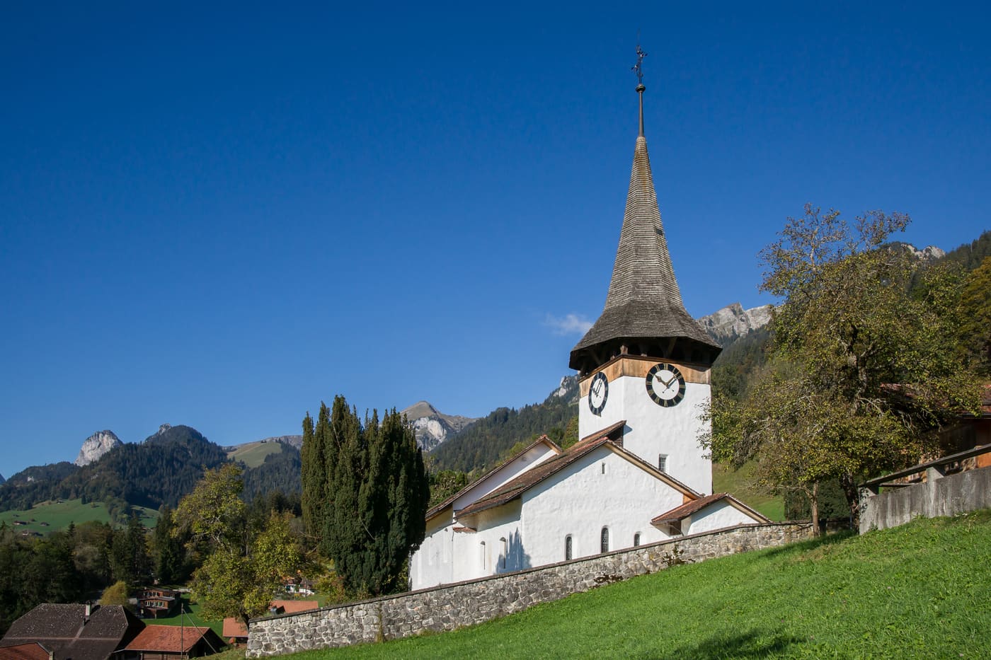 reformed church with rectory